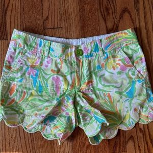 Lilly Pulitzer Shorts-Green